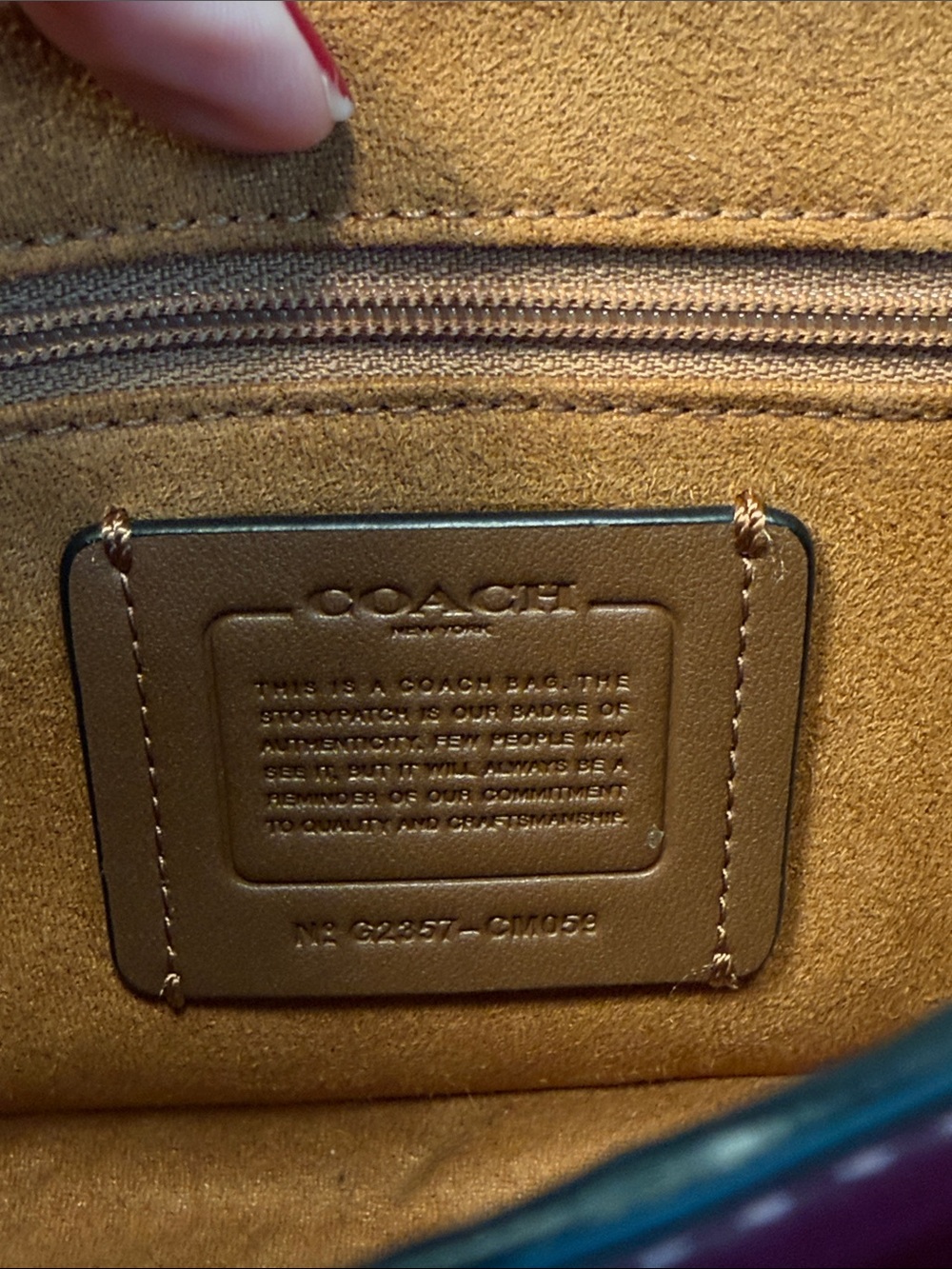 Coach Brie Leather Crossbody Bag - Picture 12 of 14